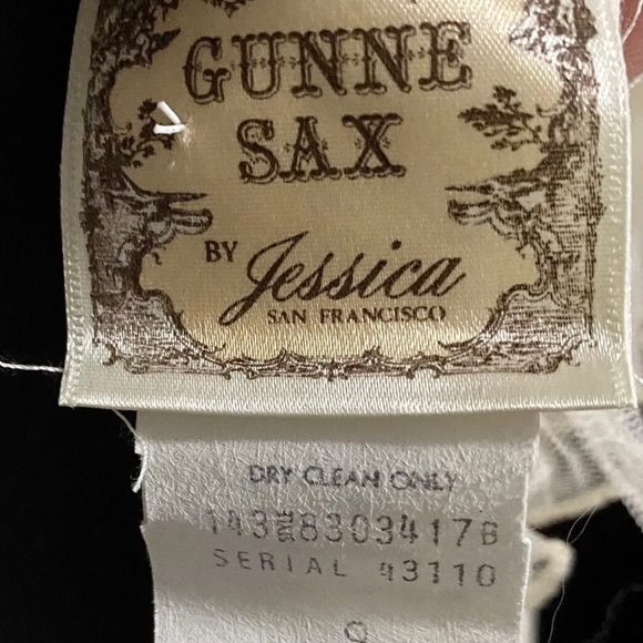 Rare Vintage 70's Gunne Sax Prairie White Wedding Lace Full Maxi Dress - Picture 4 of 8